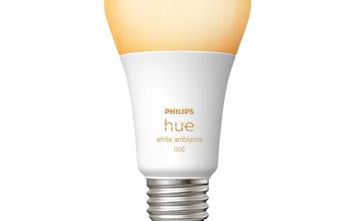 
Philips Hue White Ambiance A19 LED Bulb
