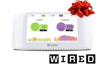 
IQAir AirVisual Pro Air Quality Monitor
