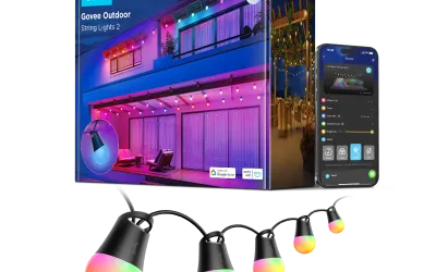 
Govee Outdoor String Lights RGBIC (48ft)
