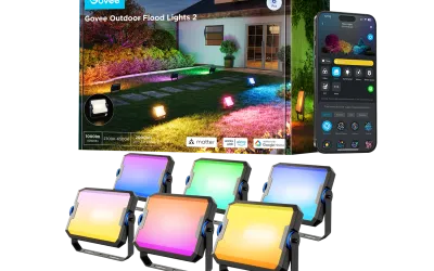 
Govee Outdoor Flood Lights RGBIC (2-Pack)
