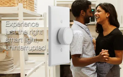 
Lutron Aurora Smart Bulb Dimmer
