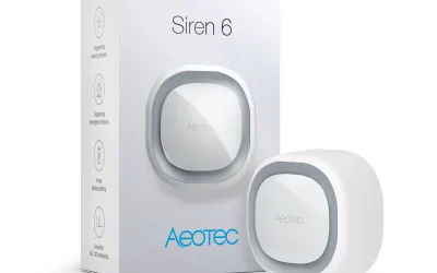 
Aeotec Siren 6 Z-Wave Smart Siren
