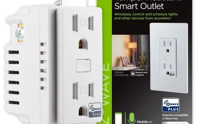 
GE Enbrighten Z-Wave Plus Smart Outlet
