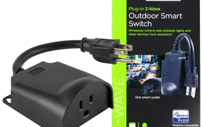 
GE Enbrighten Z-Wave Plus Outdoor Outlet
