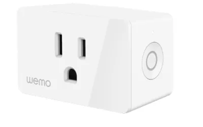 
Wemo WiFi Smart Plug
