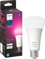 
Philips Hue White and Color A21 (100W equivalent)
