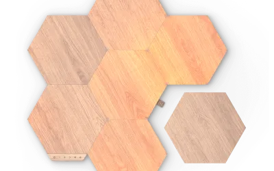 
Nanoleaf Elements Wood Look Hexagons (7-Pack)
