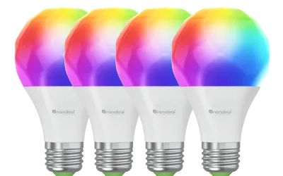 
Nanoleaf Essentials A19 Matter Bulb (4-Pack)
