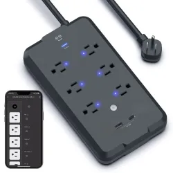 
Geeni SURGE 6-Outlet Smart Power Strip
