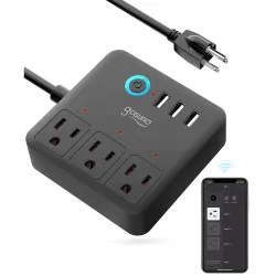 
Gosund Smart Power Strip (3 Outlet + 3 USB)
