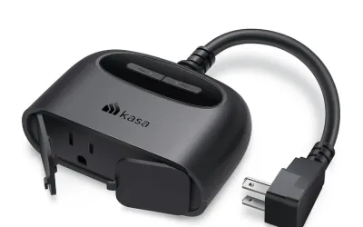 
Kasa Smart Wi-Fi In-Wall Outlet EP40A
