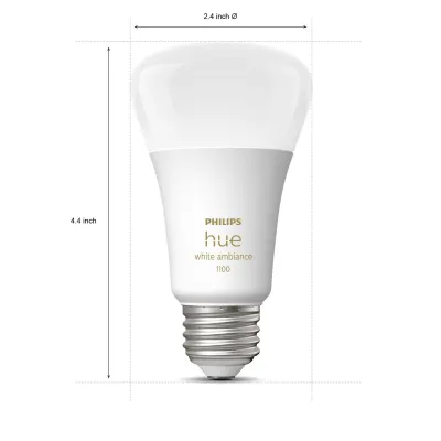 Philips Hue White Ambiance A19 LED Bulb