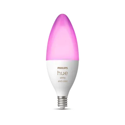 Philips Hue White and Color E12 Candelabra
