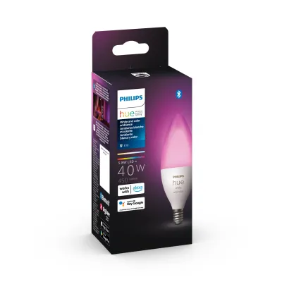 Philips Hue White and Color E12 Candelabra
