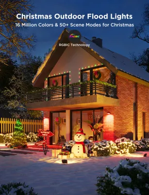 Govee Outdoor Flood Lights RGBIC (2-Pack)