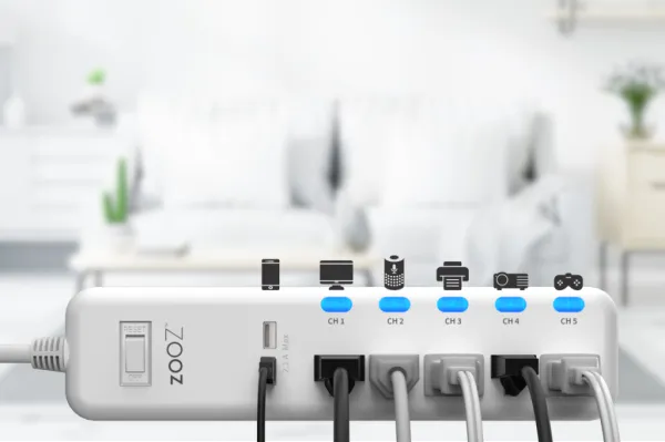 Zooz ZEN20 Z-Wave Plus Power Strip