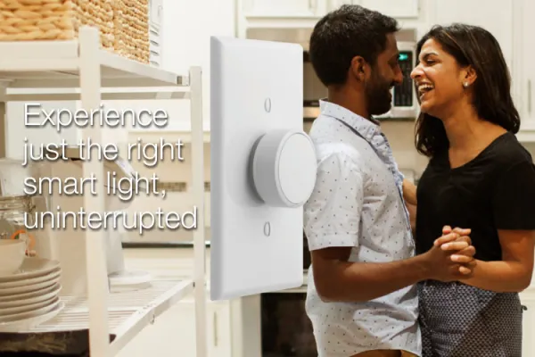 Lutron Aurora Smart Bulb Dimmer