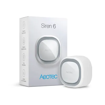 Aeotec Siren 6 Z-Wave Smart Siren