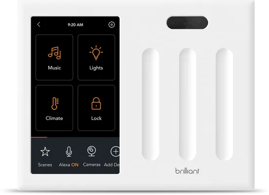 Brilliant Smart Home Control (3-Switch)