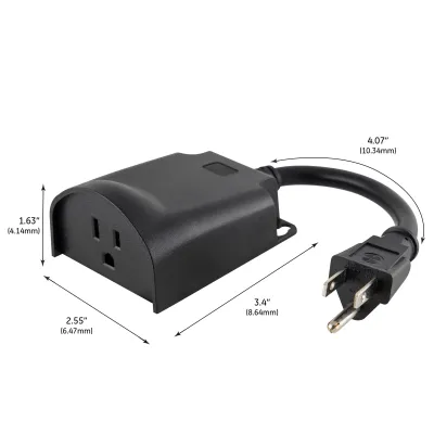 GE Enbrighten Z-Wave Plus Outdoor Outlet