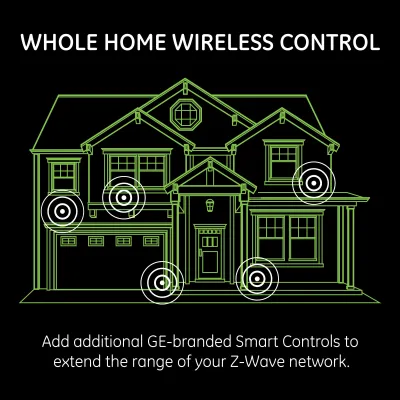 GE Enbrighten Z-Wave Plus Outdoor Outlet