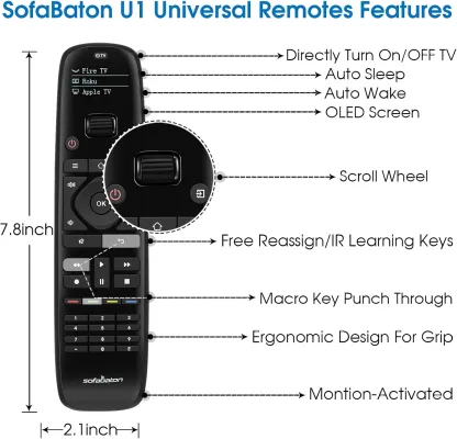 SofaBaton U1 Universal Remote