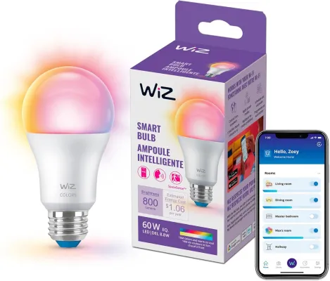WiZ A19 Matter Smart Bulb