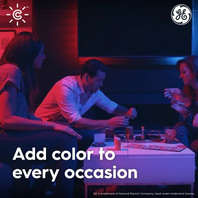 Cync Full Color BR30 Smart Bulb (Matter)