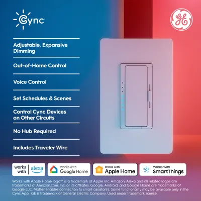 Cync Smart Dimmer Switch (Matter)