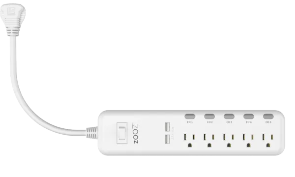 Zooz ZEN25 Z-Wave Double Plug Power Strip